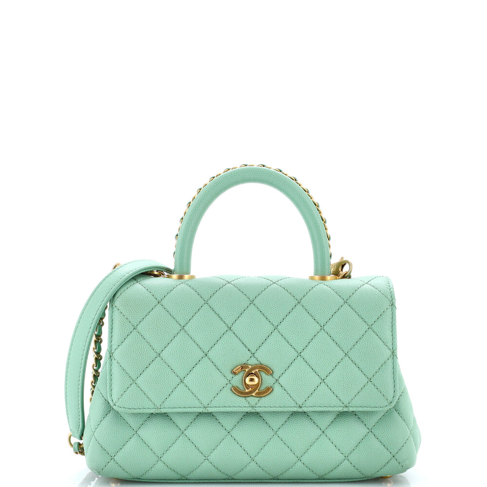 Chanel Mini Coco Top Handle Bag